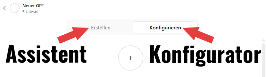 2 optionen um gpt zu erstellen