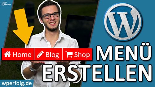WordPress Menue erstellen Titelbild