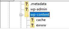 ftp wordpress cache leeren