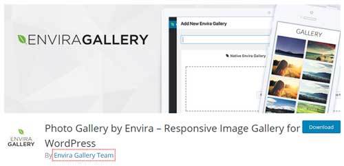 plugin envira gallery