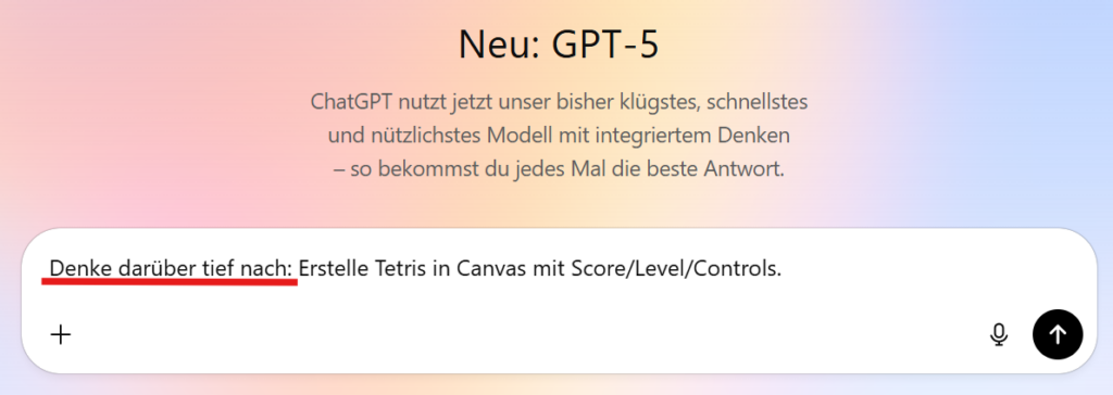 trick chatgpt thinking plus limit umgehen