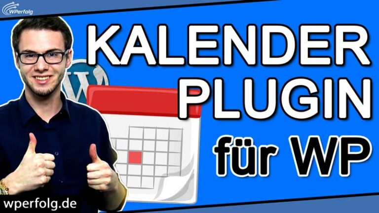 ᐅ Perfektes WordPress Kalender Plugin finden in 3 Minuten (2024 